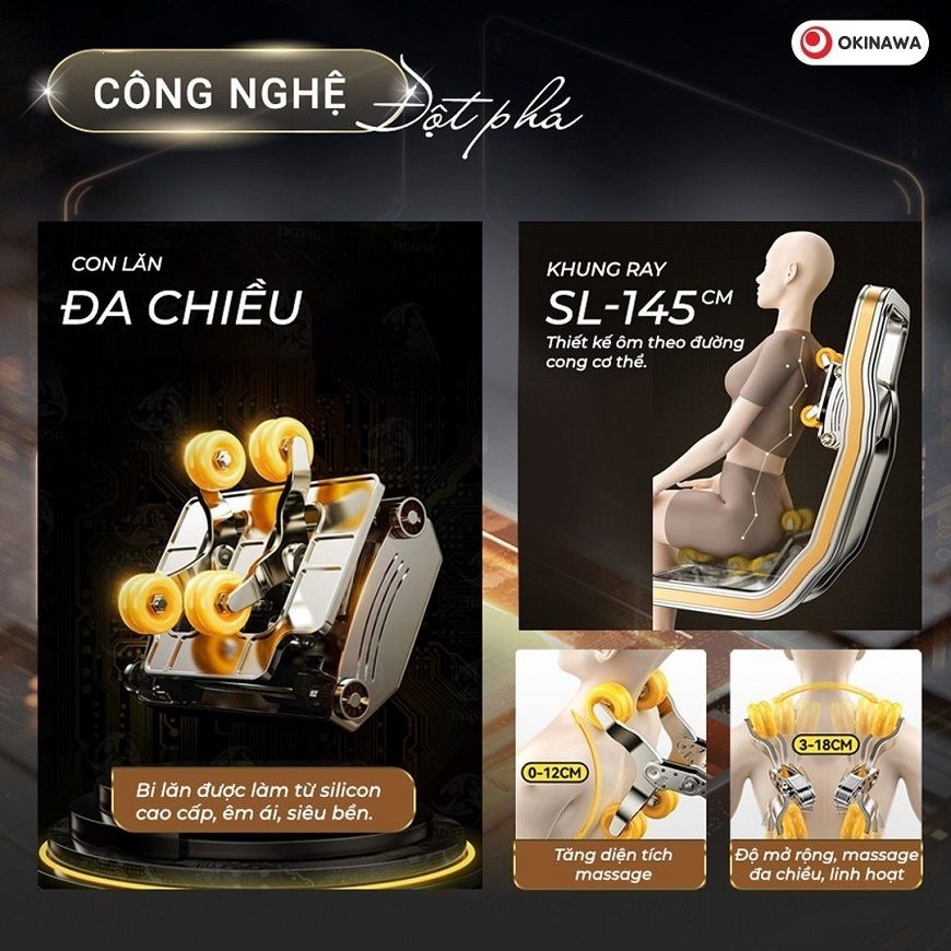 Ghế Massage Okinawa OS-516 4