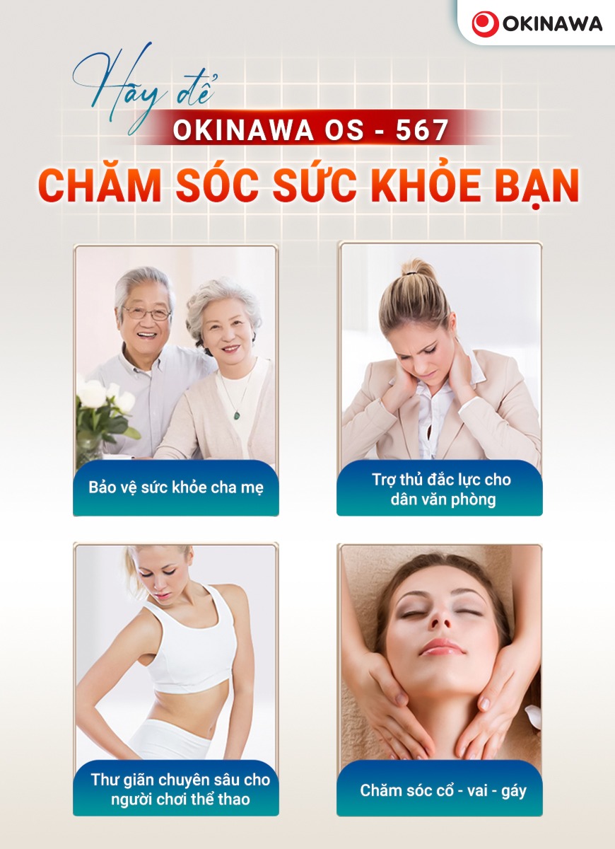 Ghế massage Okinawa OS-567 10