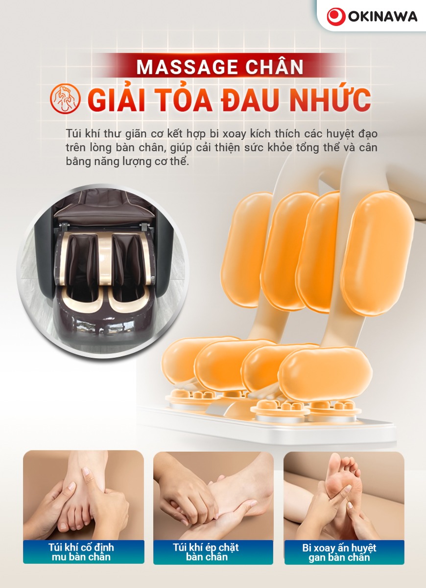 Ghế massage Okinawa OS-567 8