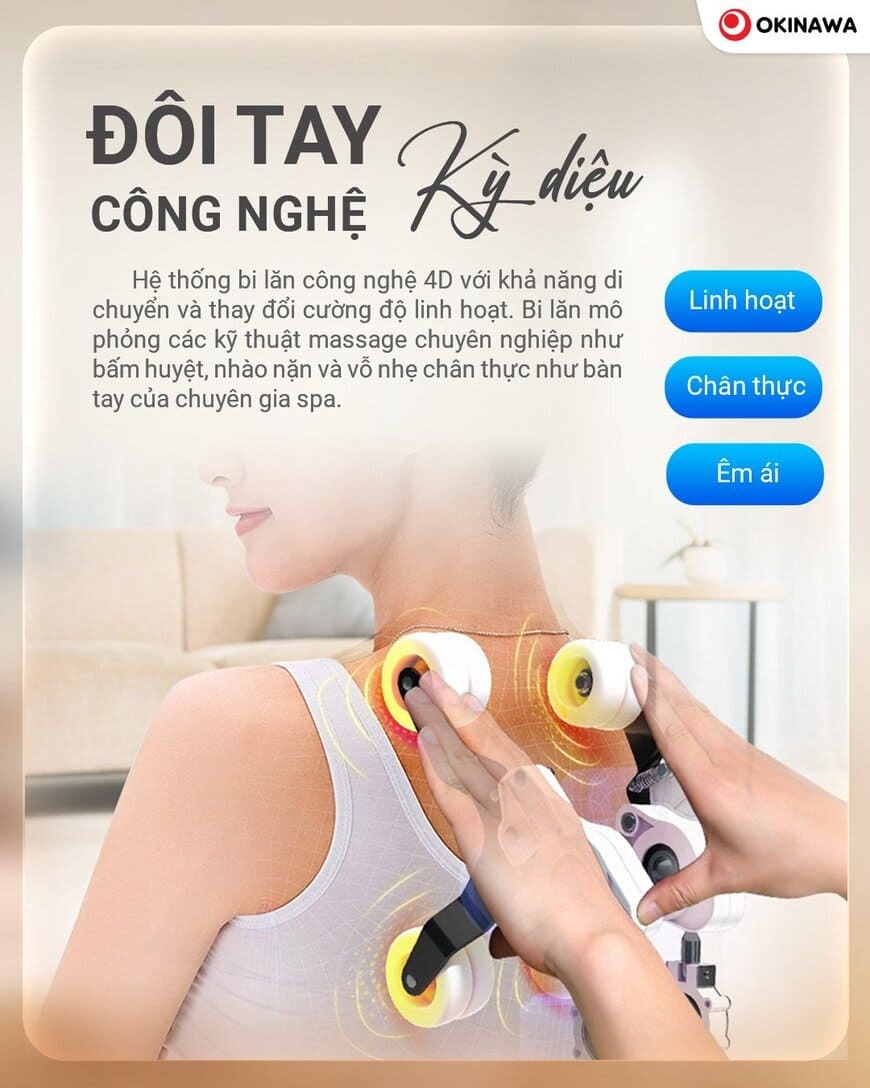 Ghế Massage Okinawa OS-568 5