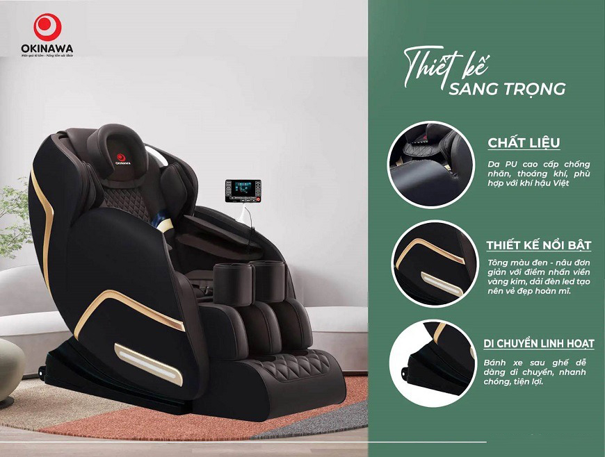 Ghế Massage Okinawa OS-611 2