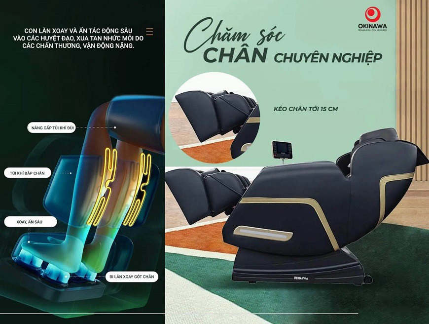 Ghế Massage Okinawa OS-611 6