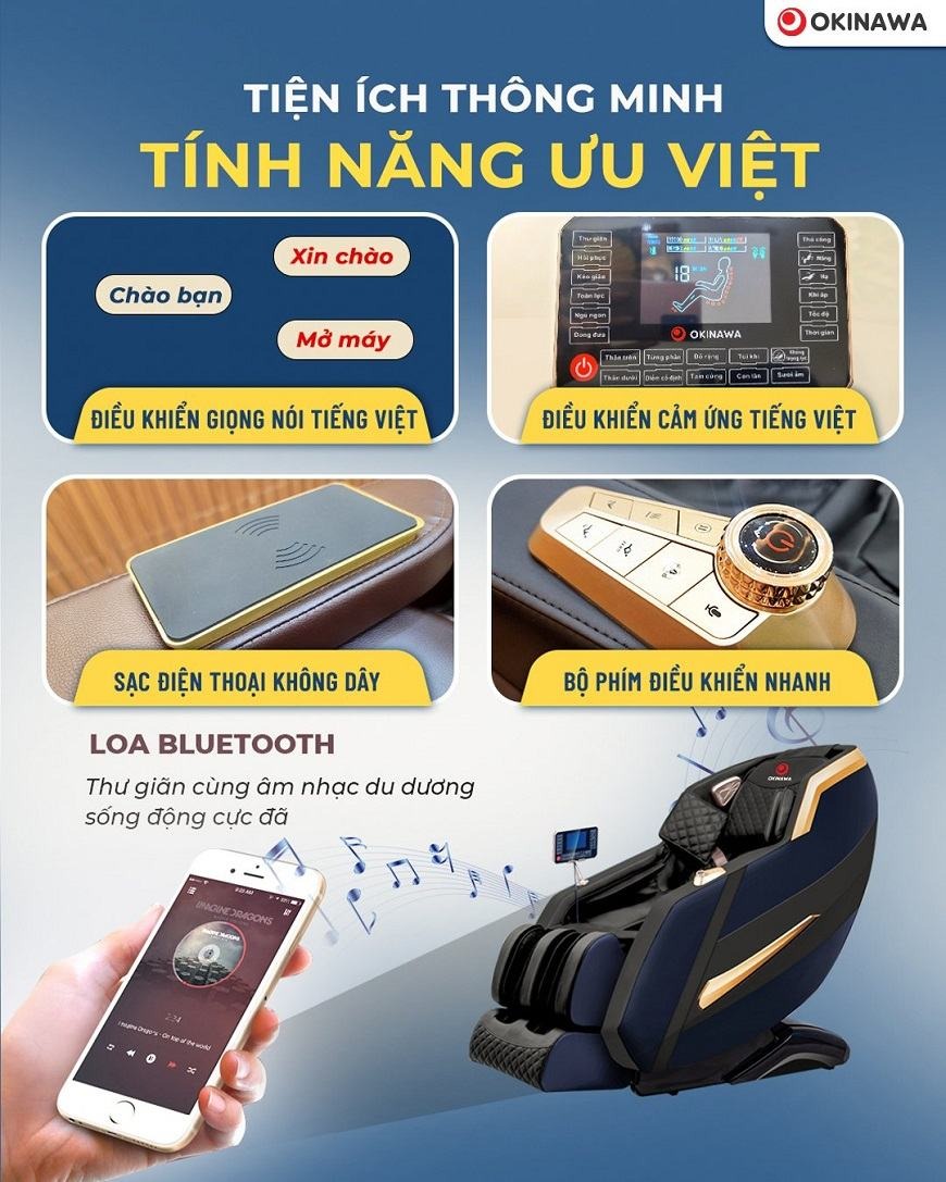 Ghế Massage Okinawa OS-716 6