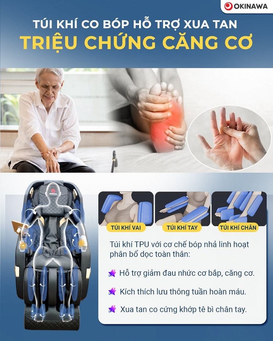 Ghế Massage Okinawa OS-716 8