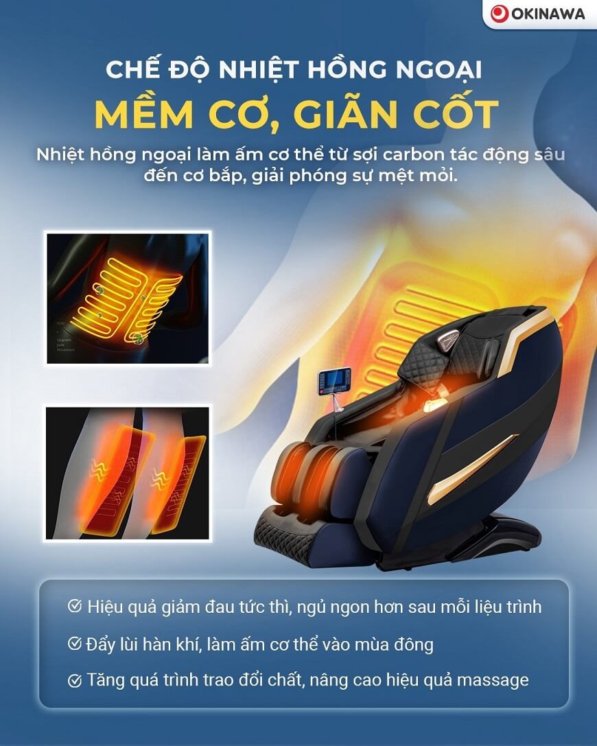 Ghế Massage Okinawa OS-716 9