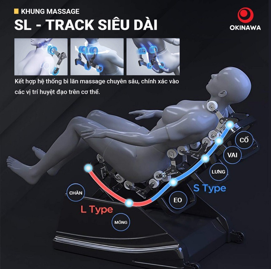 Ghế Massage Okinawa OS-725 4