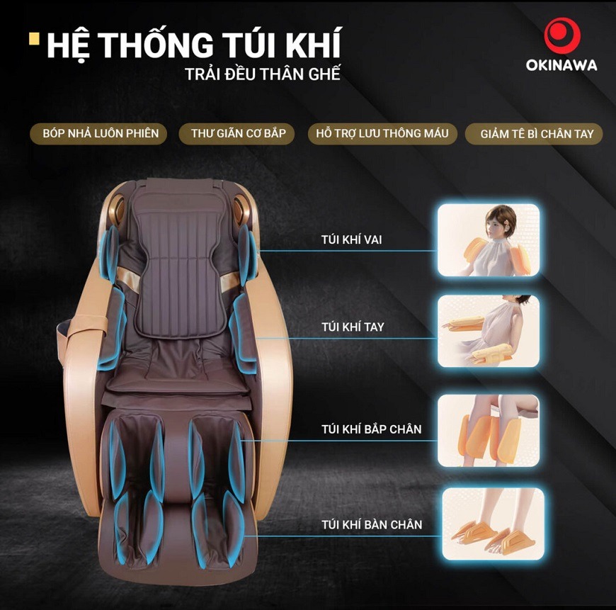 Ghế Massage Okinawa OS-725 8