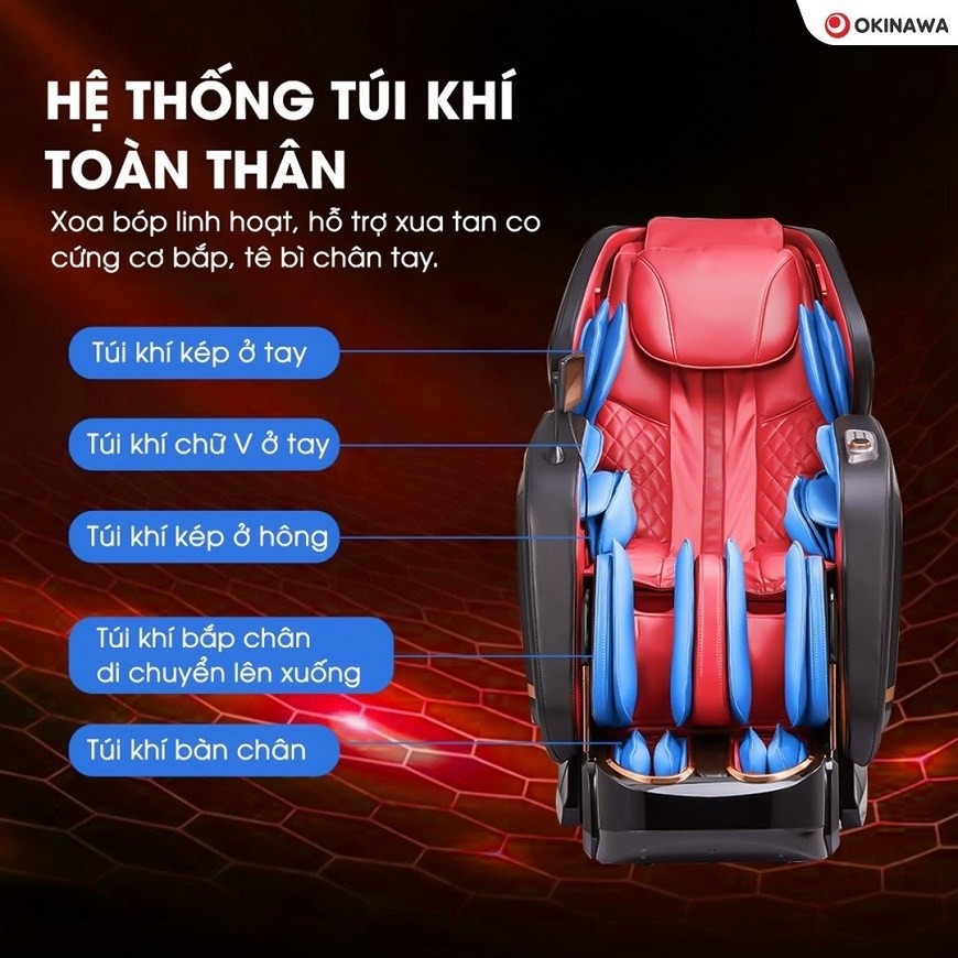 Ghế Massage Okinawa OS-836 8