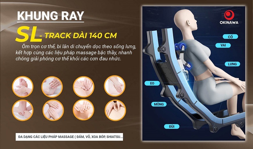 Ghế Massage Okinawa OS-936 4