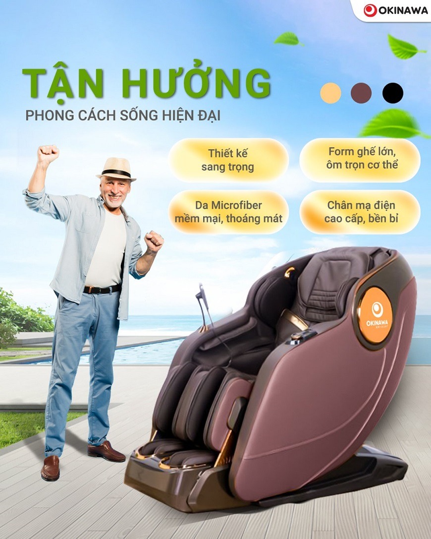 Ghế Massage Okinawa OS-939 2