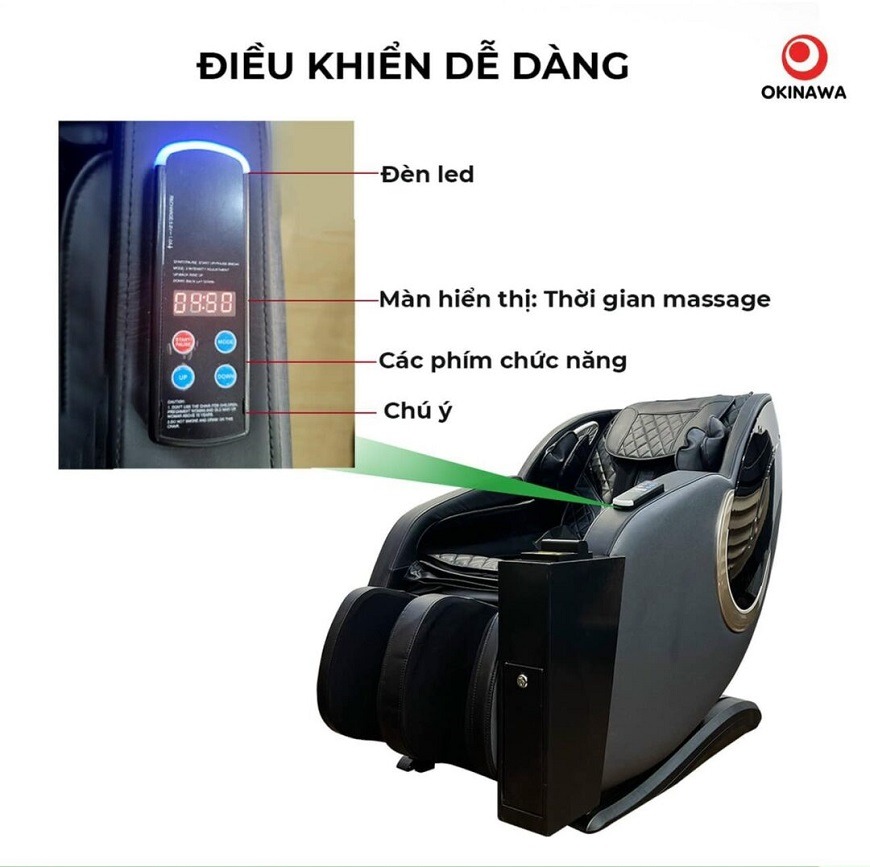 Ghế Massage Okinawa OS-V01 5