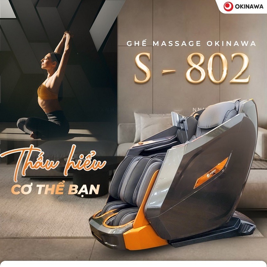 Ghế Massage Okinawa Prime S-802 1