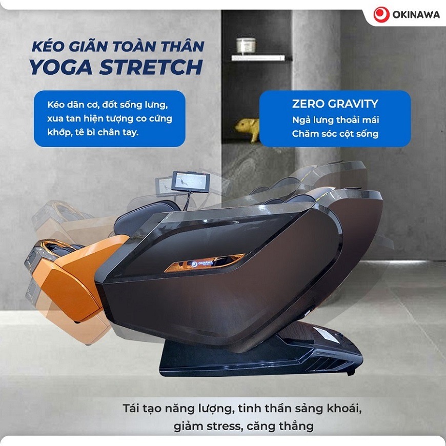 Ghế Massage Okinawa Prime S-802 10