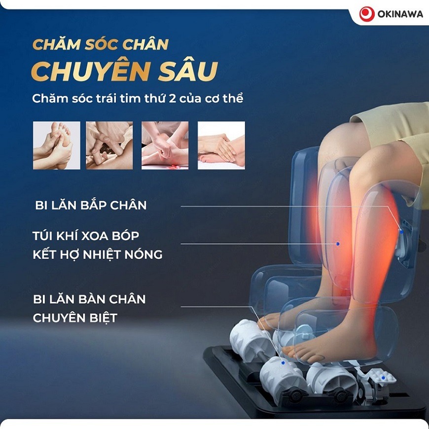 Ghế Massage Okinawa Prime S-802 12
