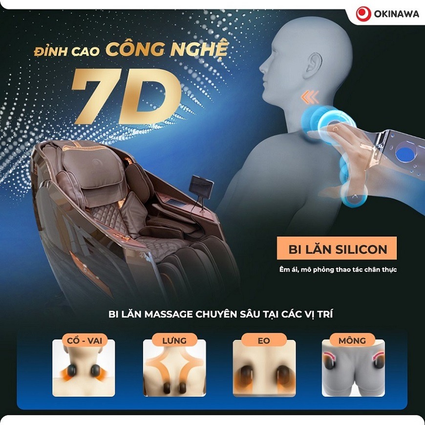 Ghế Massage Okinawa Prime S-802 3