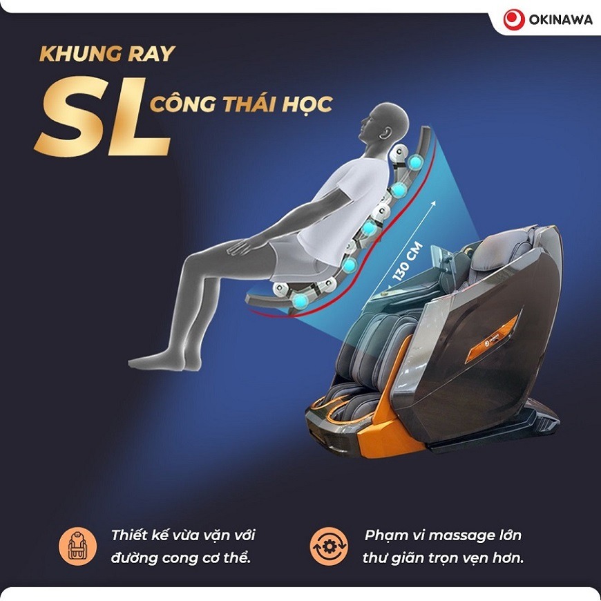 Ghế Massage Okinawa Prime S-802 4
