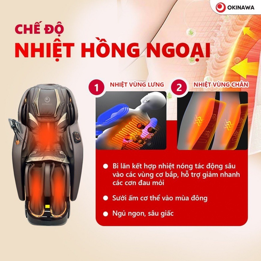 Ghế Massage Okinawa S-822 8