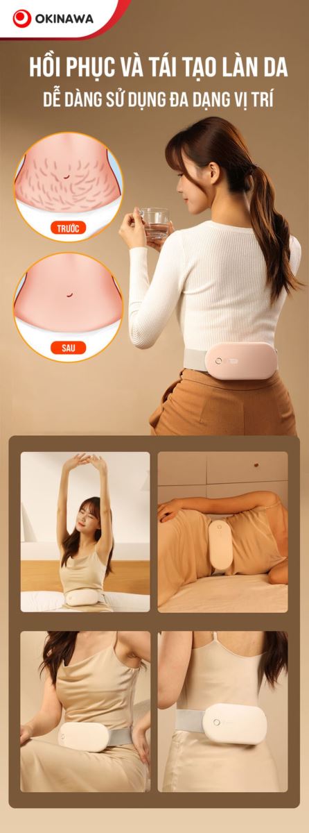 máy massage bụng Okinawa OS-33 8