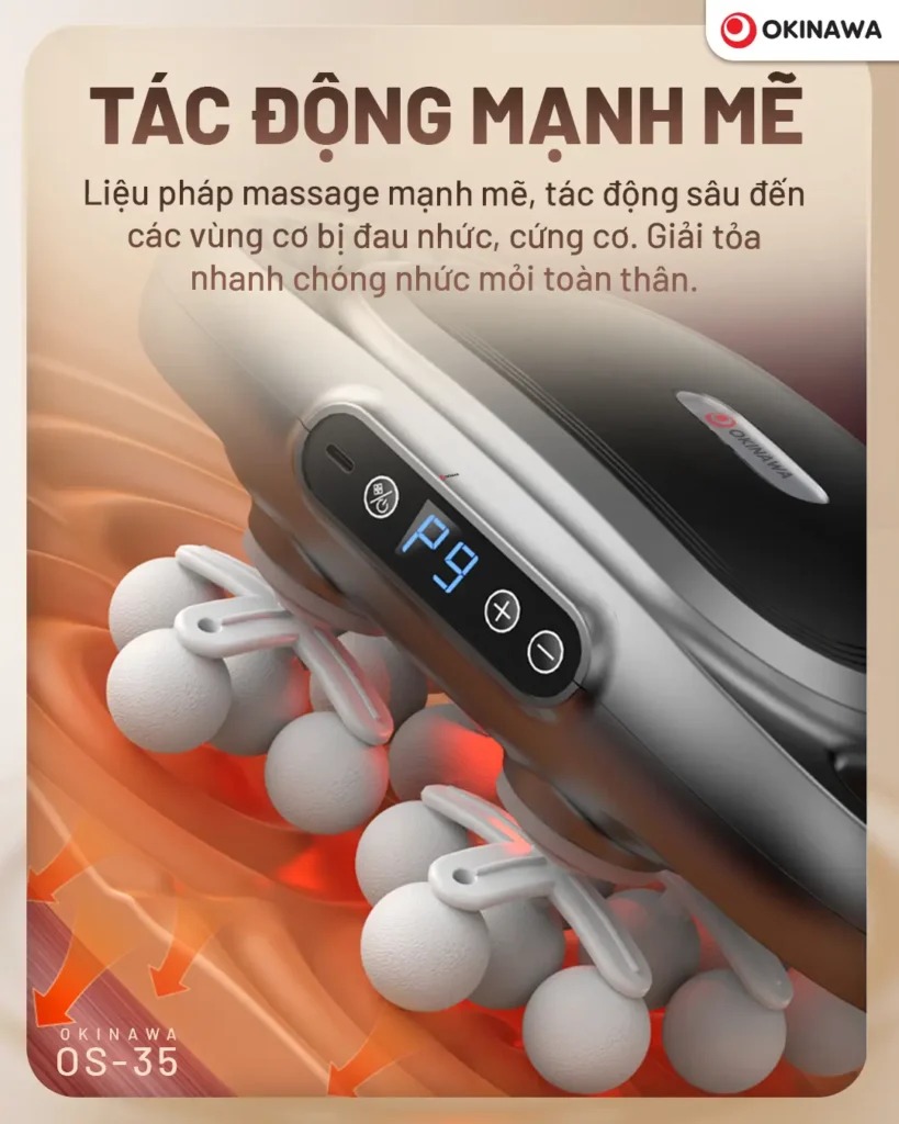 máy massage cầm tay Okinawa OS-35 9