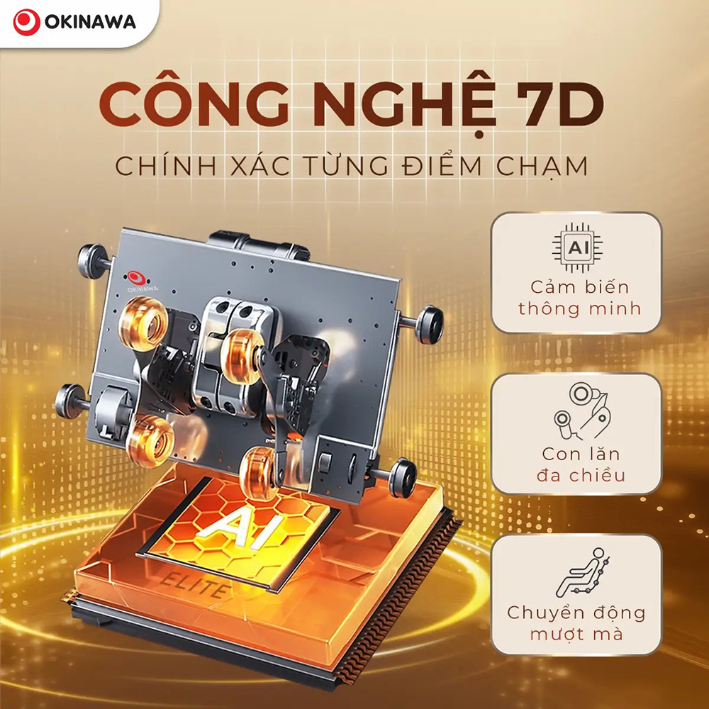 ghế massage Okinawa Elite 3