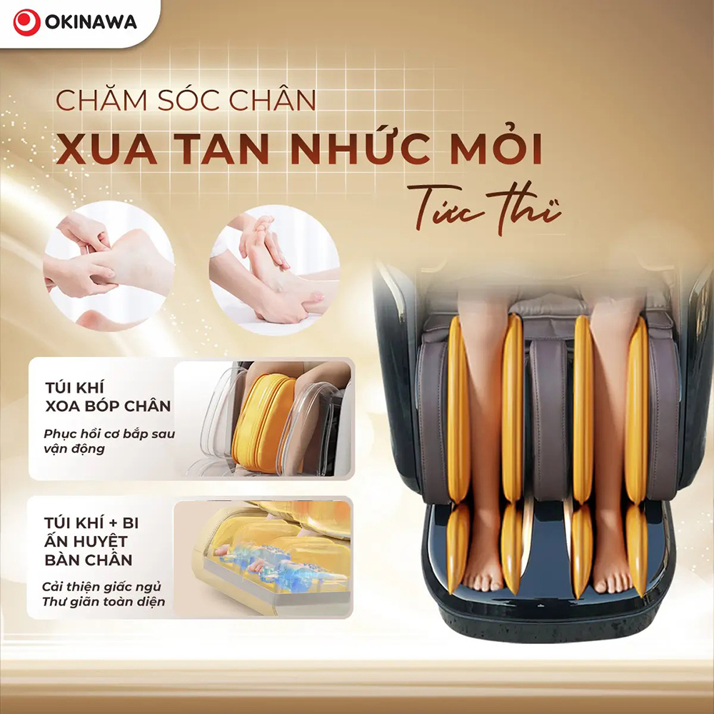 ghế massage Okinawa Elite 8