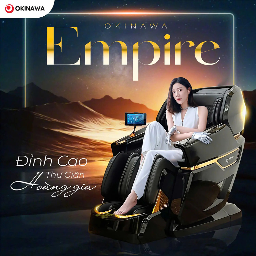 ghế massage Okinawa Empire 1
