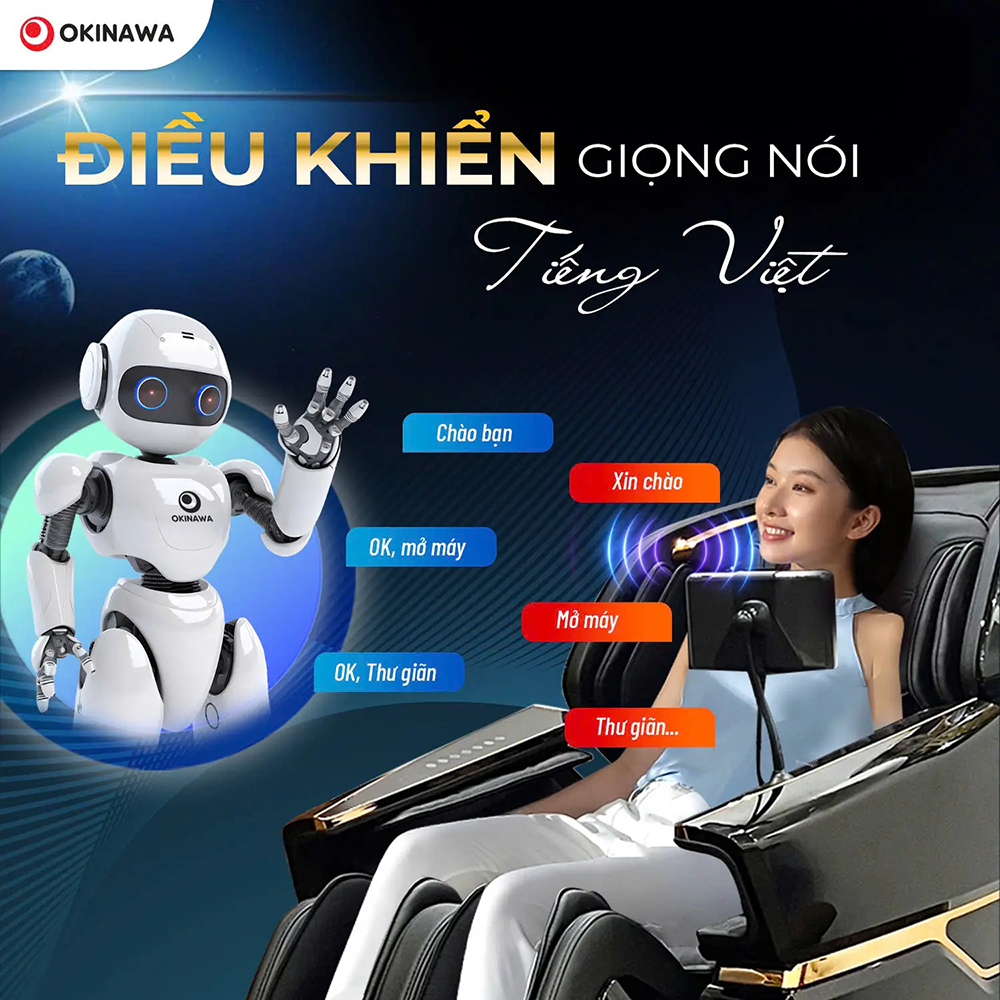 ghế massage Okinawa Empire 13