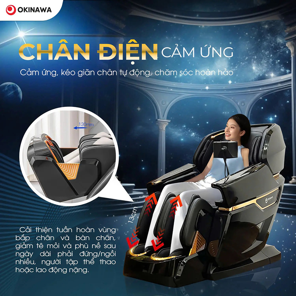 ghế massage Okinawa Empire