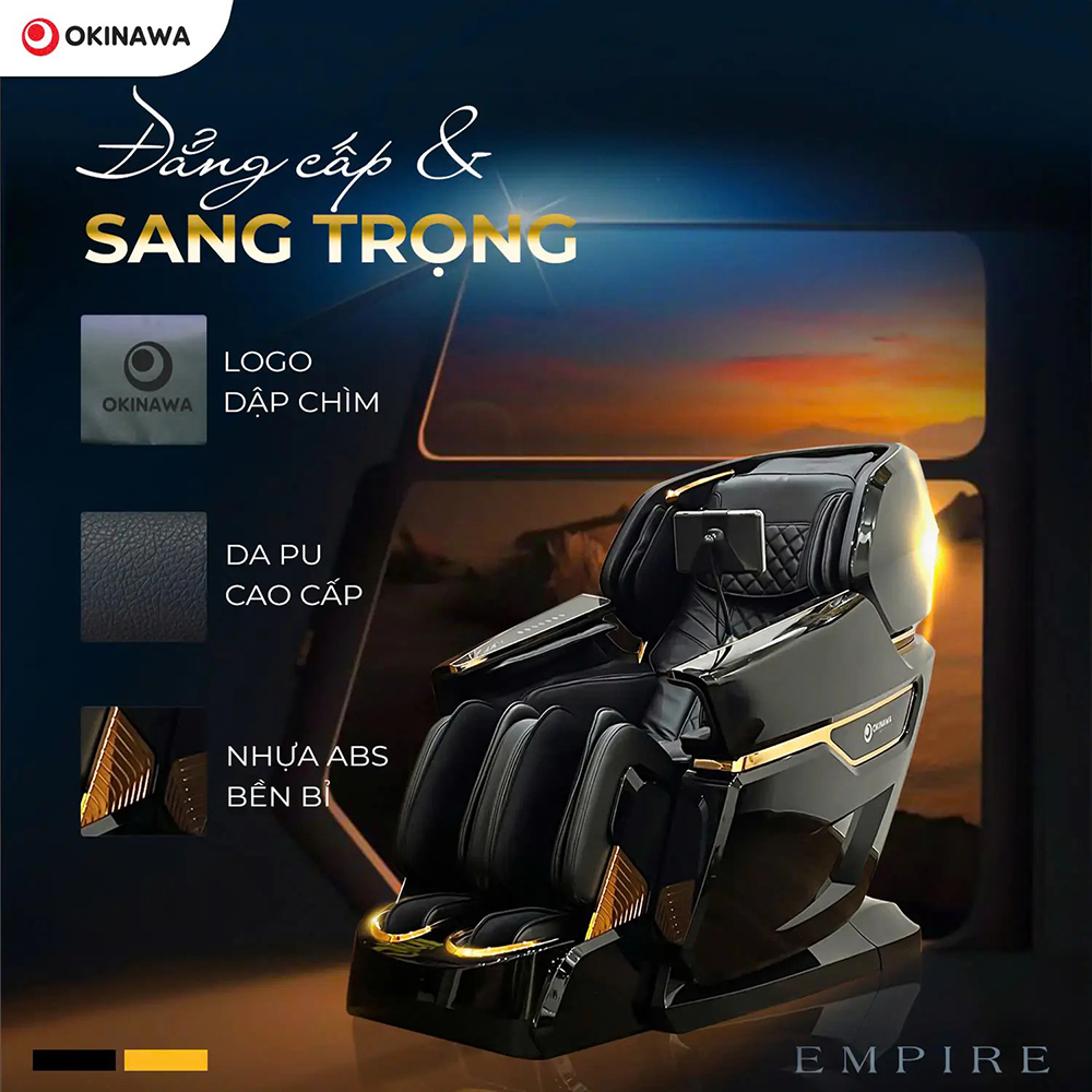 ghế massage Okinawa Empire 4
