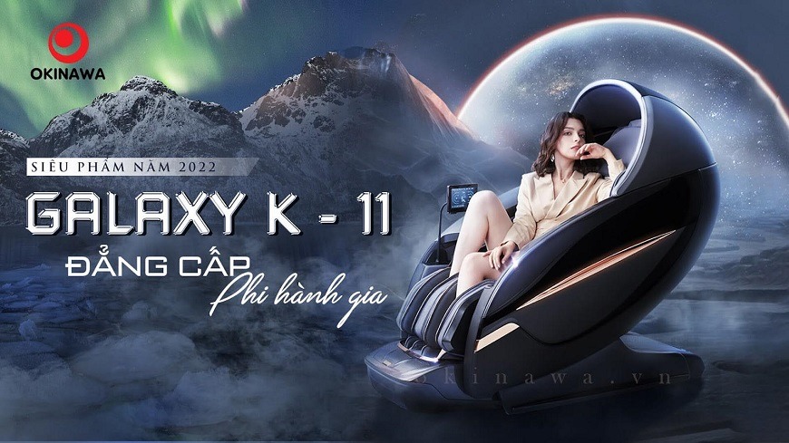 ghế massage Okinawa Galaxy K-11 1