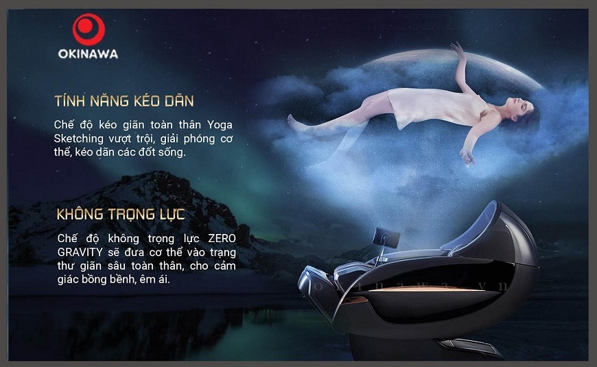 ghế massage Okinawa Galaxy K-11 12