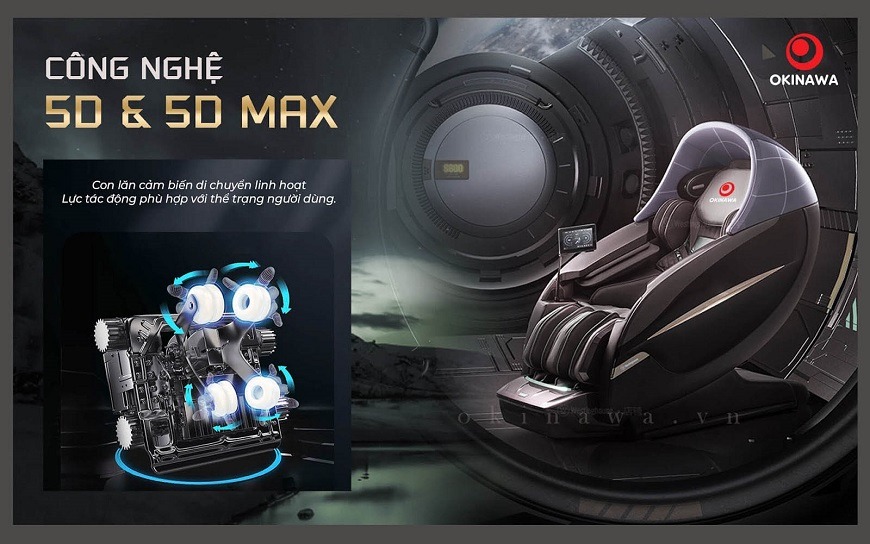 ghế massage Okinawa Galaxy K-11 3