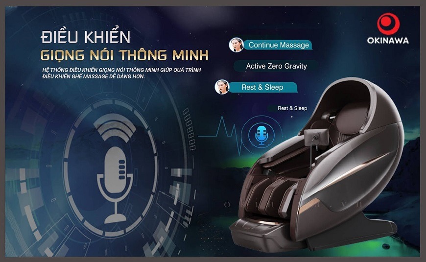 ghế massage Okinawa Galaxy K-11 5