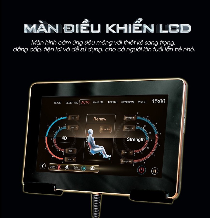 ghế massage Okinawa Galaxy K-11 6