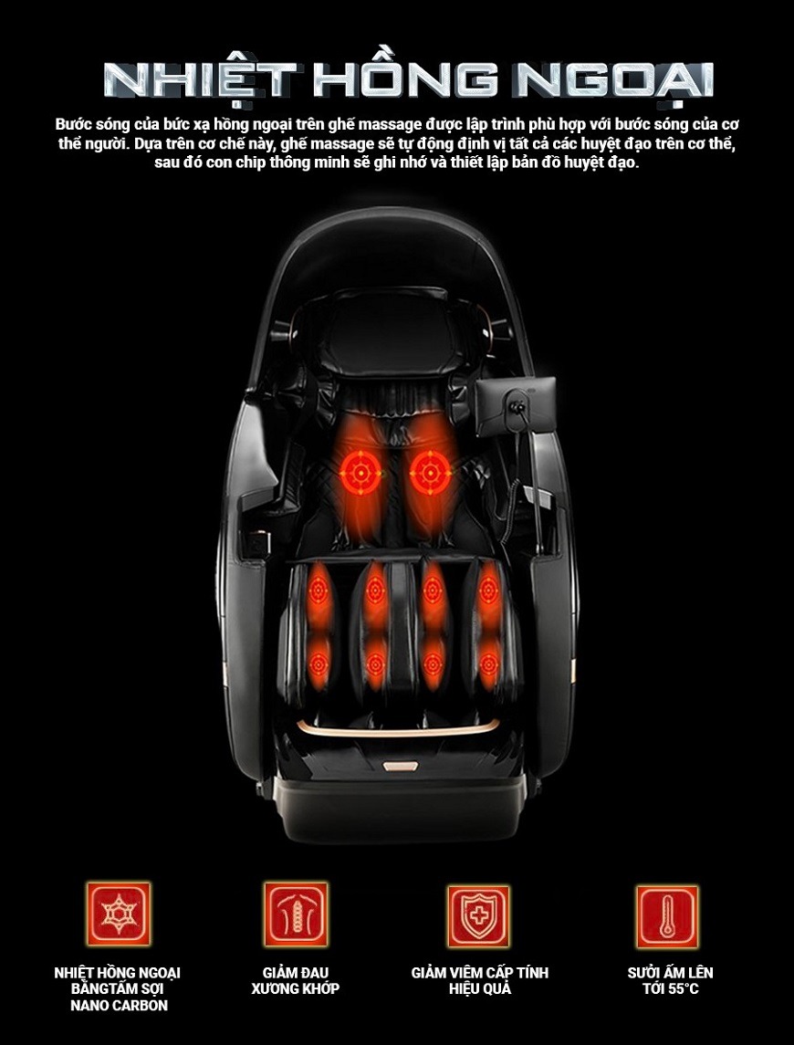 ghế massage Okinawa Galaxy K-11 9