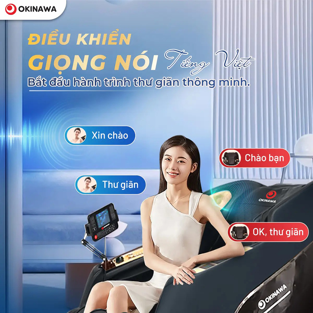 ghế massage Okinawa Gentle 10