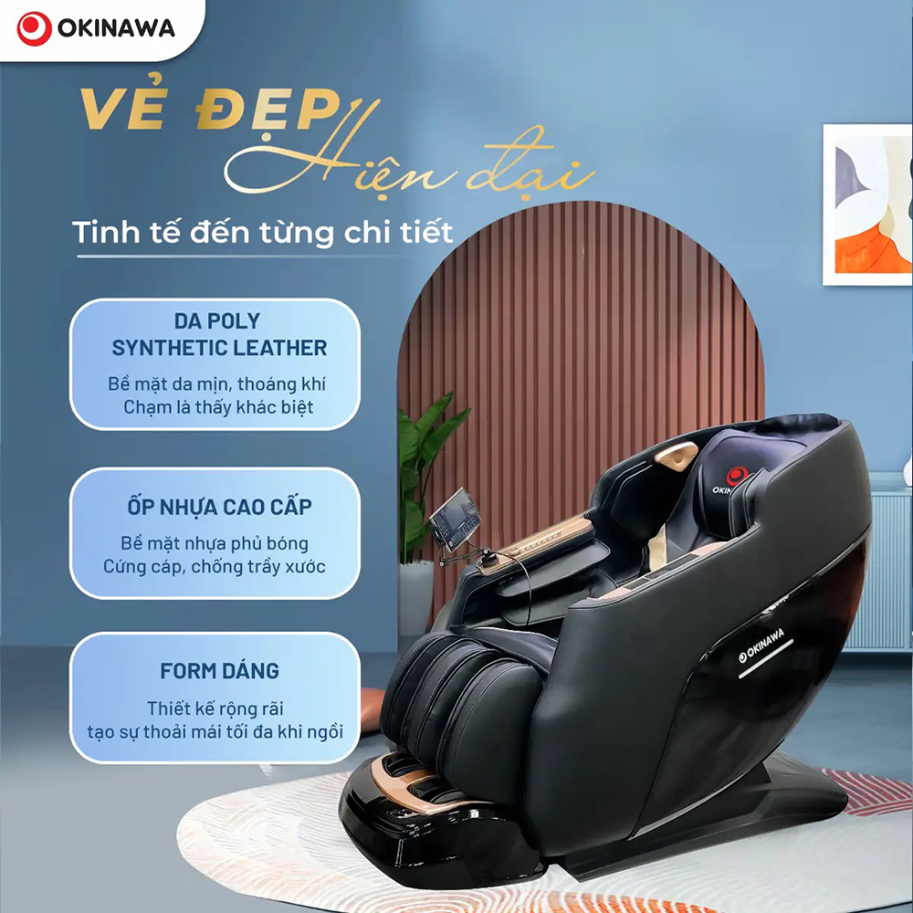 ghế massage Okinawa Gentle 2