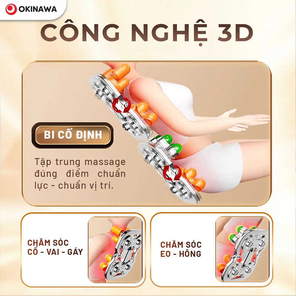 ghế massage Okinawa Homemate 3
