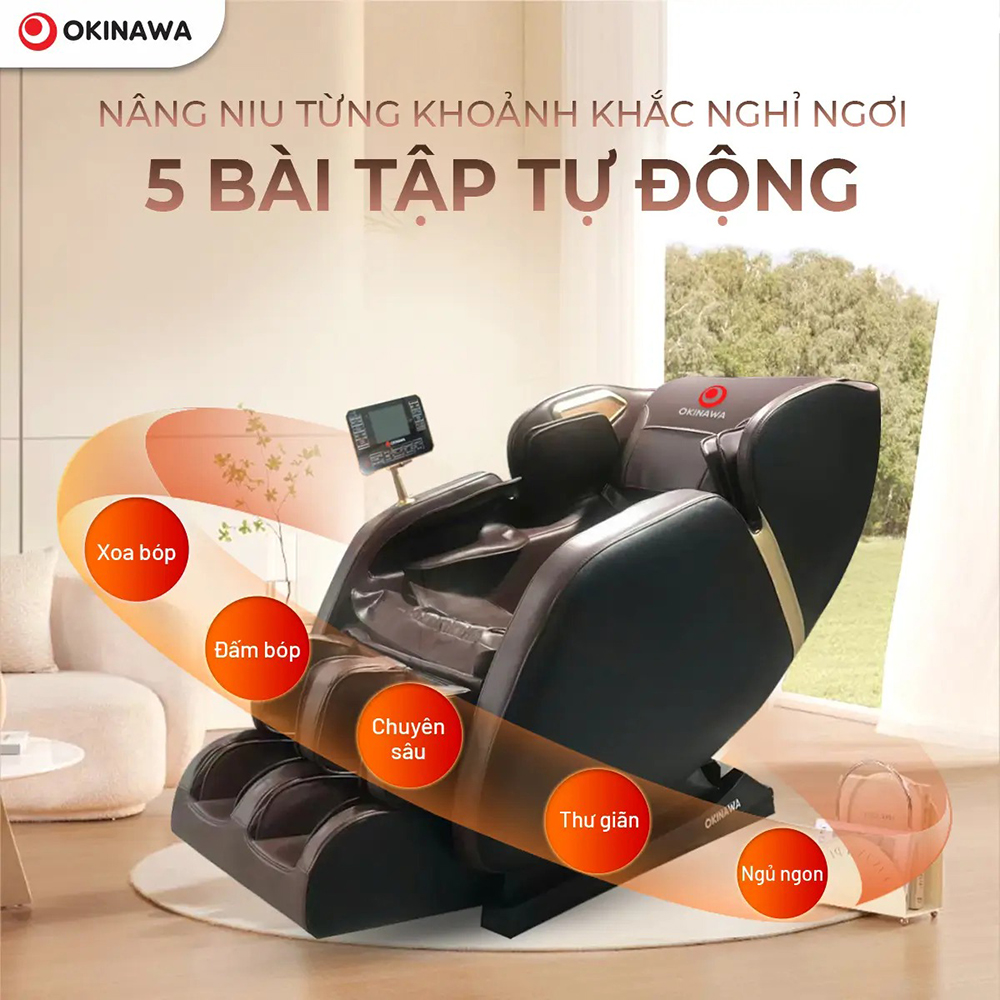 ghế massage Okinawa Homemate 4