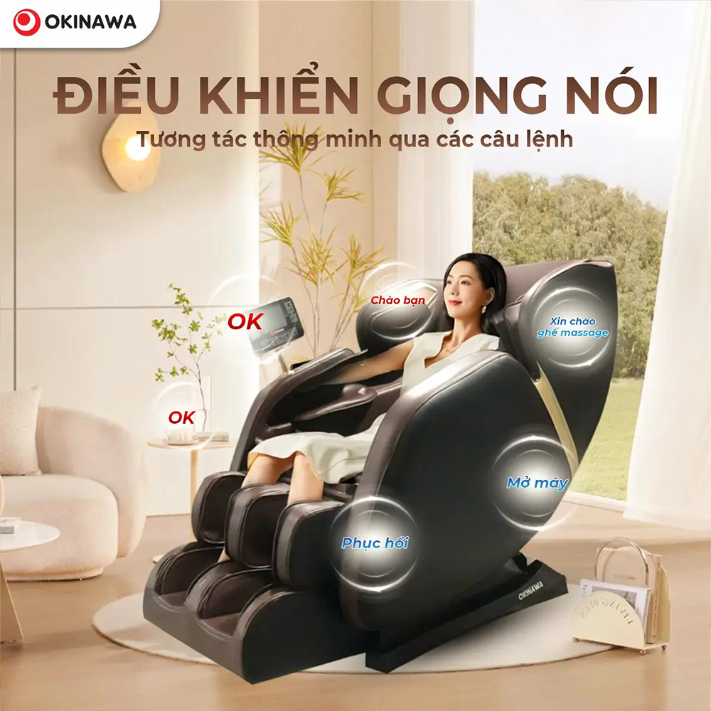 ghế massage Okinawa Homemate 7