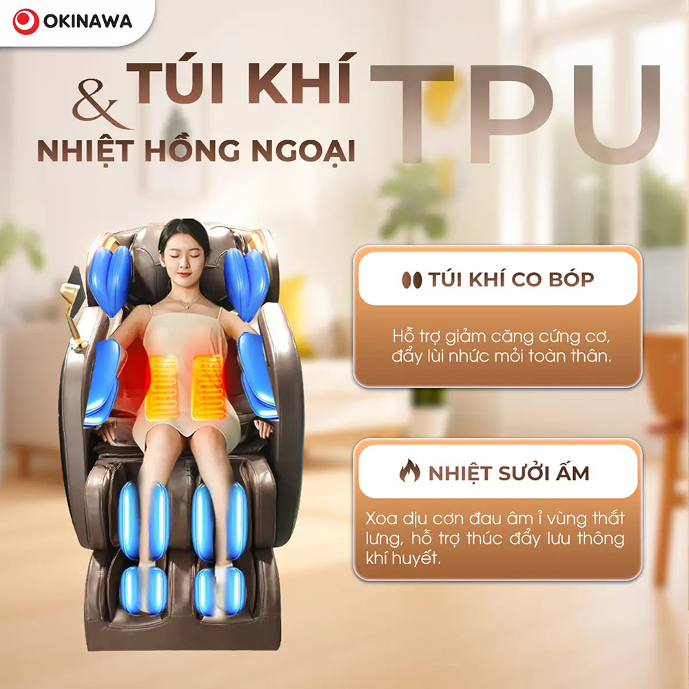 ghế massage Okinawa Homemate 9