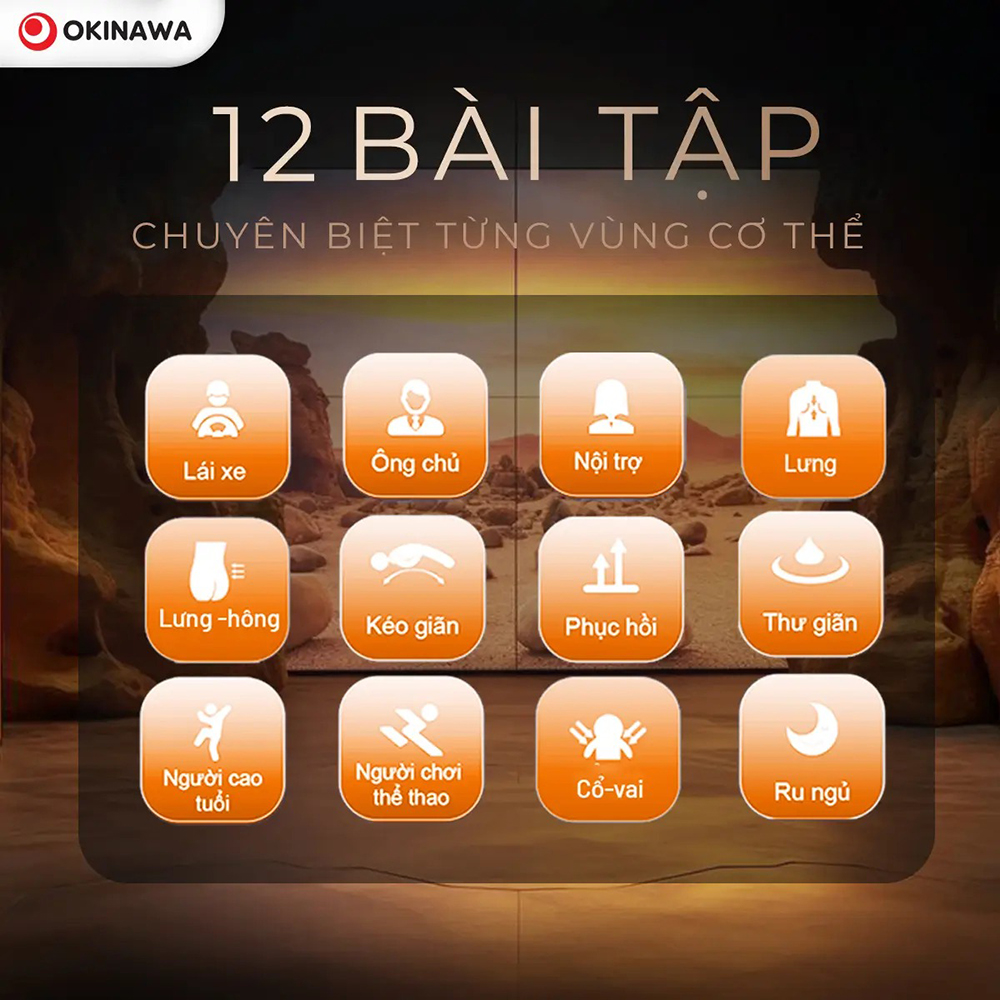 ghế massage Okinawa Mystical 10