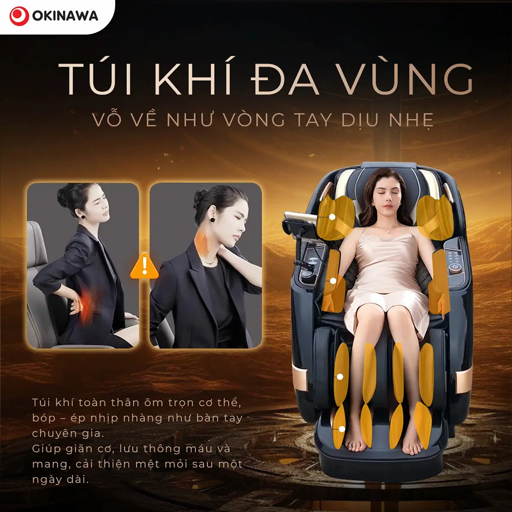 ghế massage Okinawa Mystical 6