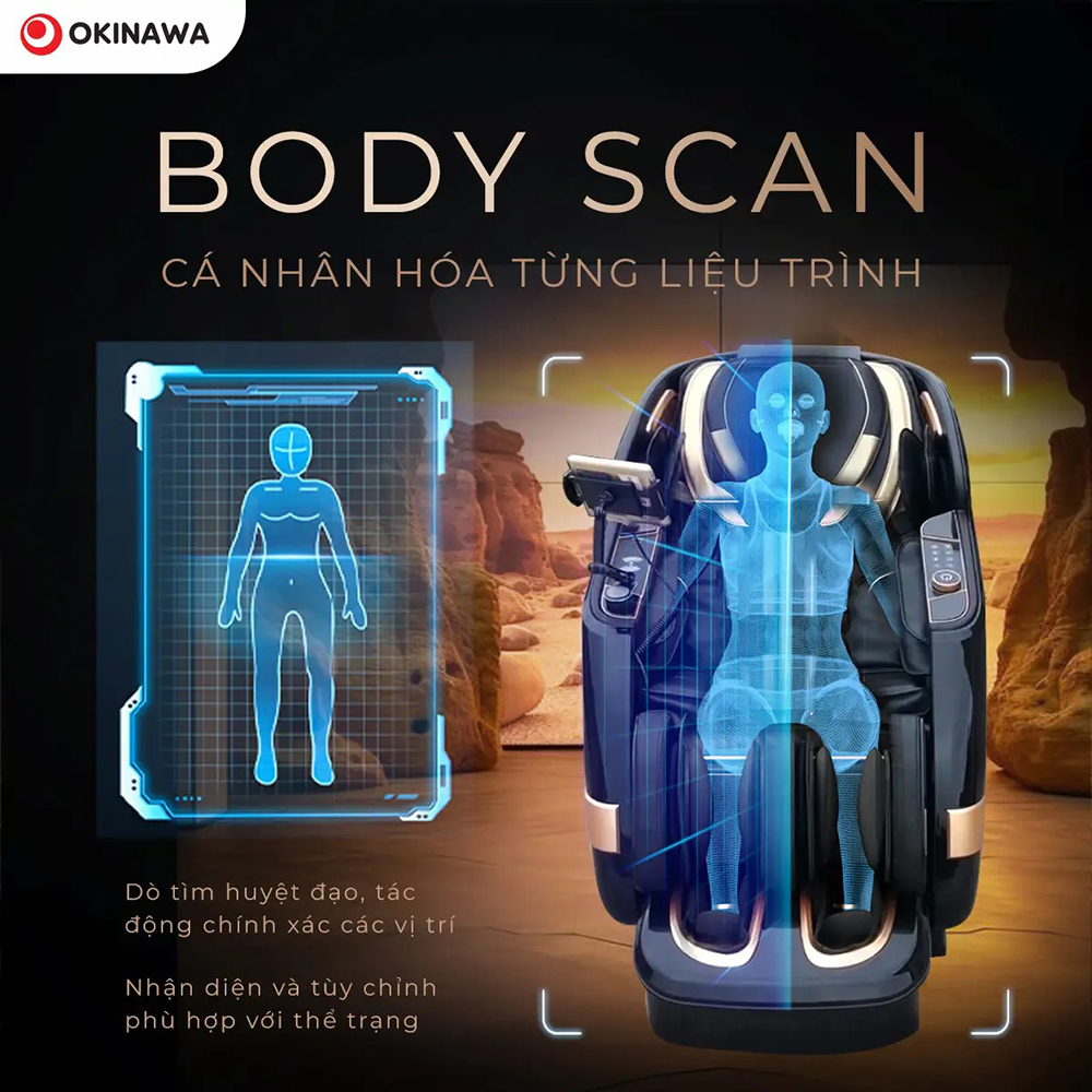 ghế massage Okinawa Mystical 9