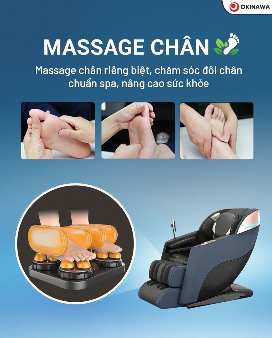 ghế massage Okinawa OS-158 9