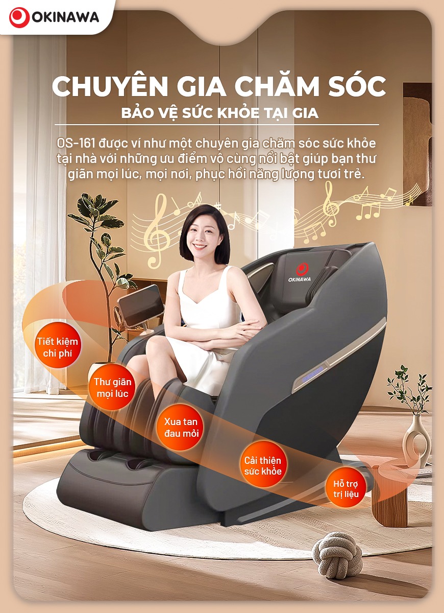 ghế massage Okinawa OS-161 1