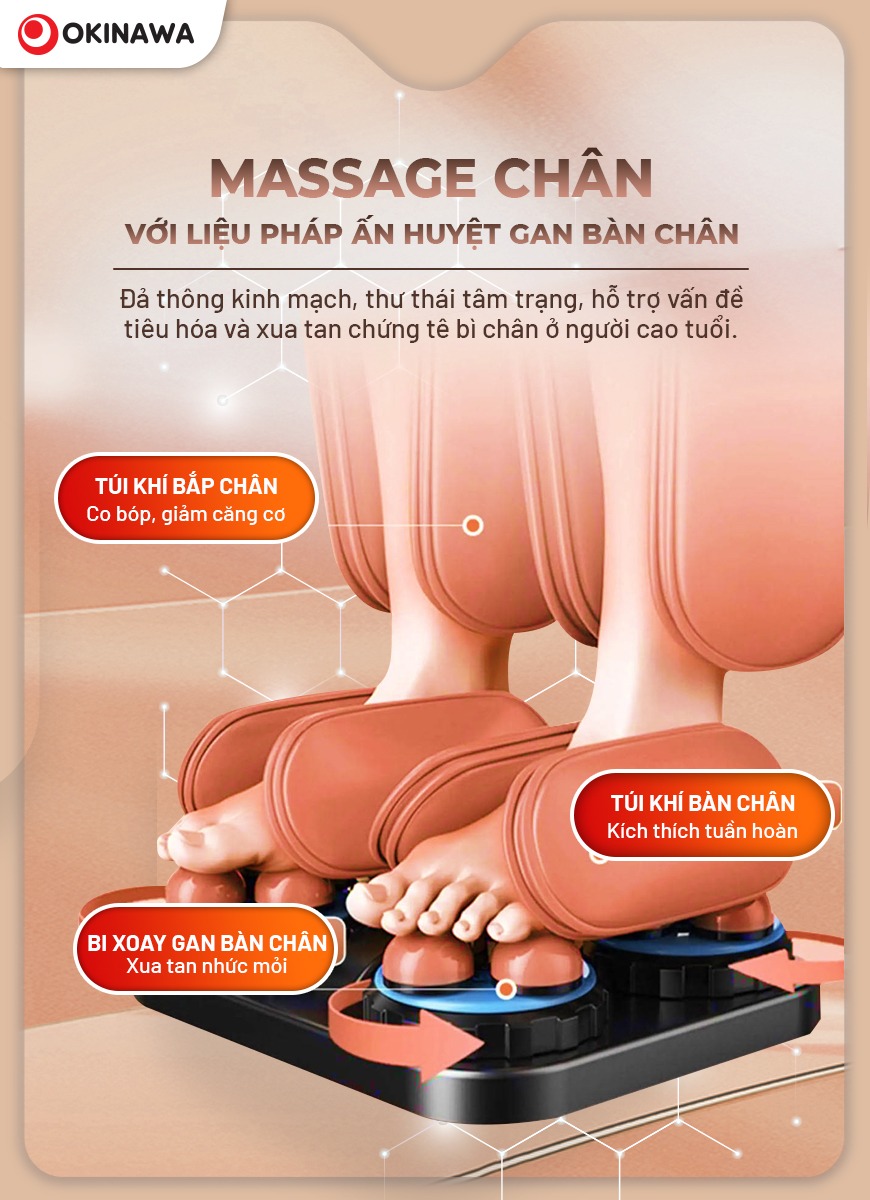 ghế massage Okinawa OS-161 9