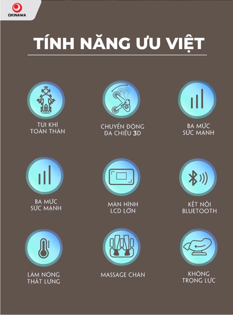 ghế massage Okinawa OS-202 4
