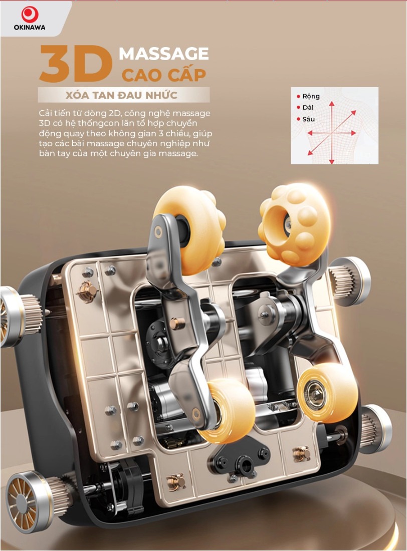 ghế massage Okinawa OS-202 5