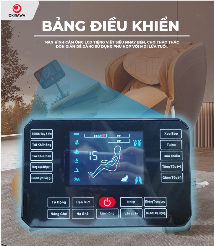 ghế massage Okinawa OS-202 7